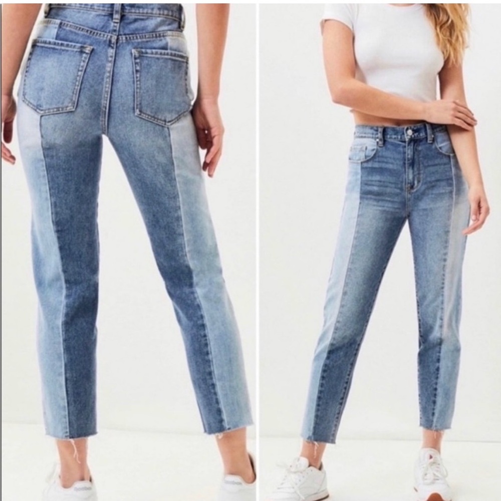 PacSun Dual-Blue Ankle Jeans